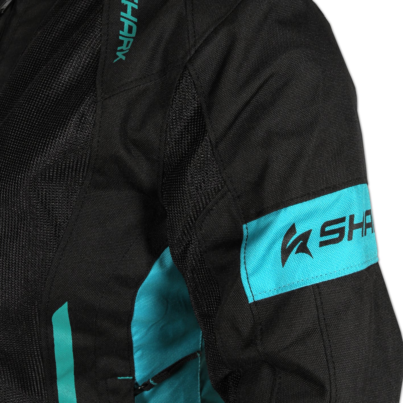 Shark Ladies Aired Jacket [Black/Teal - 12]
